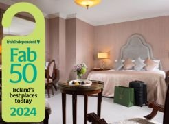 To celebrate our feature in Irish Independent Fab 50 Places to Stay 2024, use the code HFAB50 for 15% OFF selected stays!