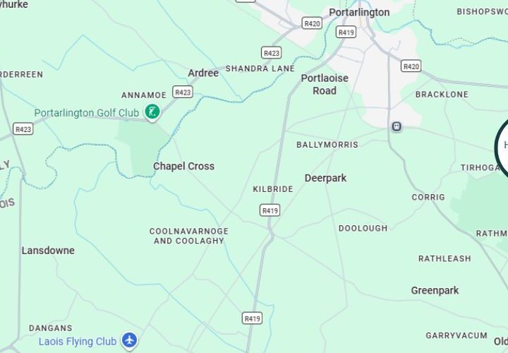 Map image with Logo