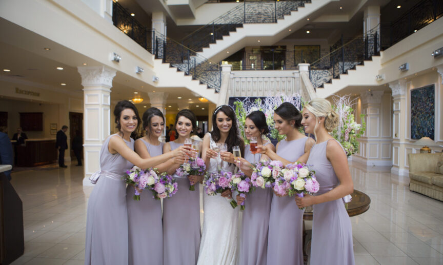 Bridesmaids plus bride 3